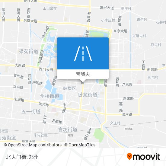 北大门街地图