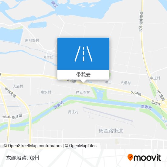 东绕城路地图