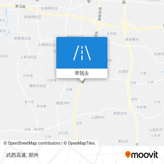 武西高速地图