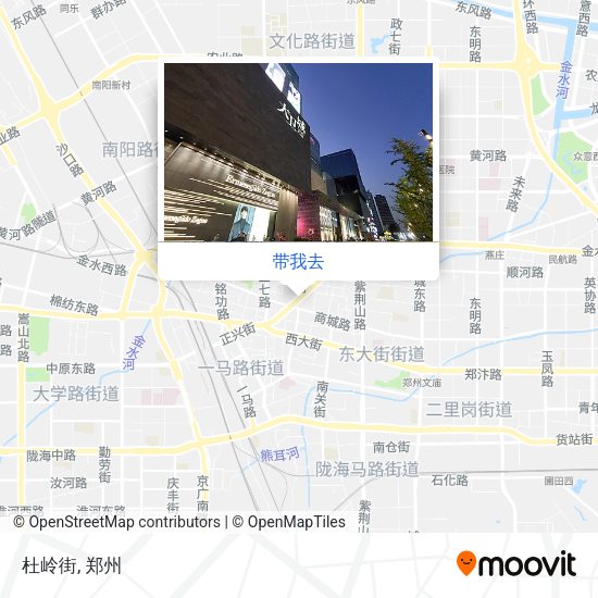 杜岭街地图
