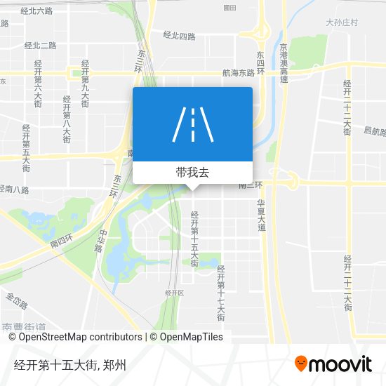 经开第十五大街地图