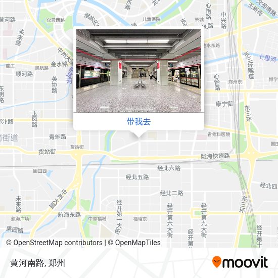 黄河南路地图