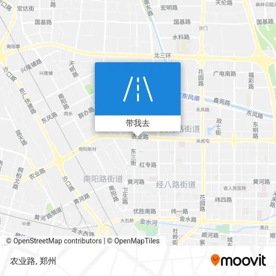 农业路地图
