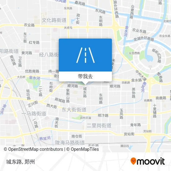 城东路地图