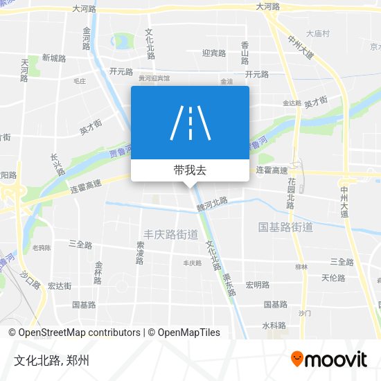文化北路地图