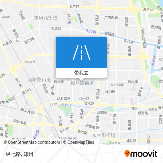 经七路地图