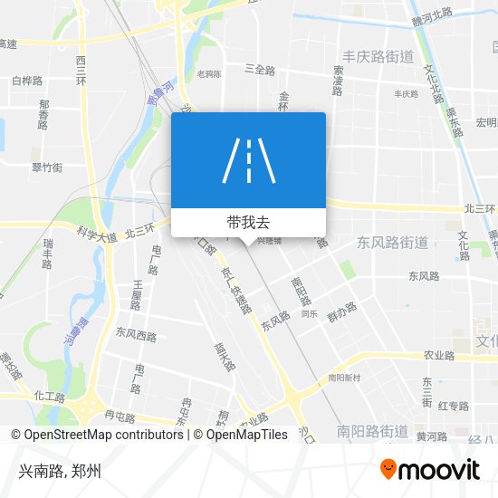 兴南路地图