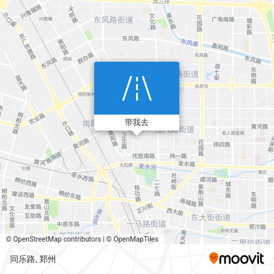 同乐路地图