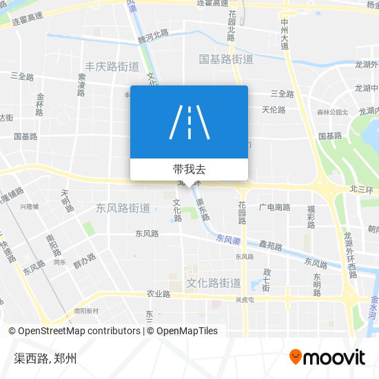 渠西路地图