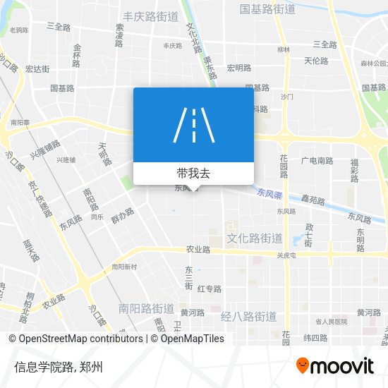 信息学院路地图