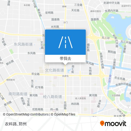 农科路地图