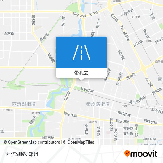 西流湖路地图