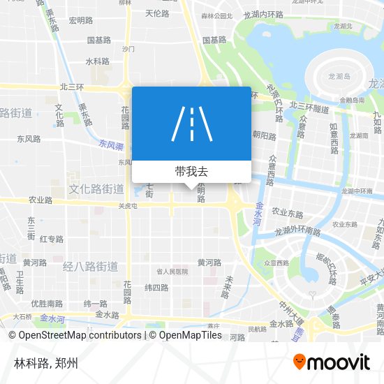 林科路地图