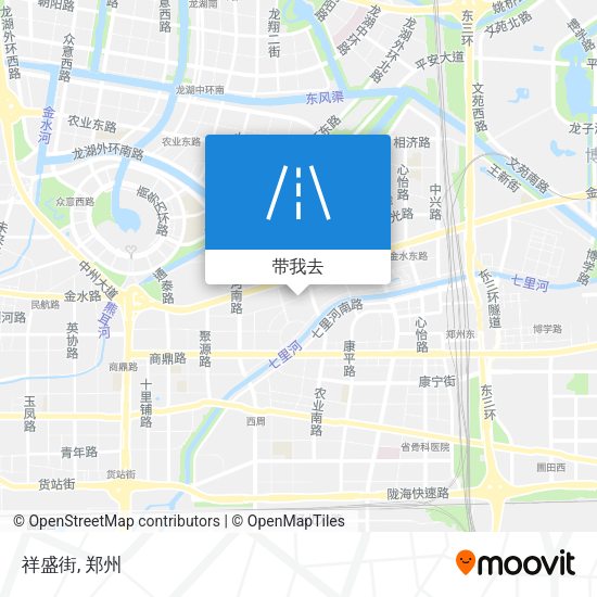 祥盛街地图