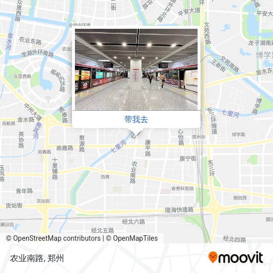 农业南路地图