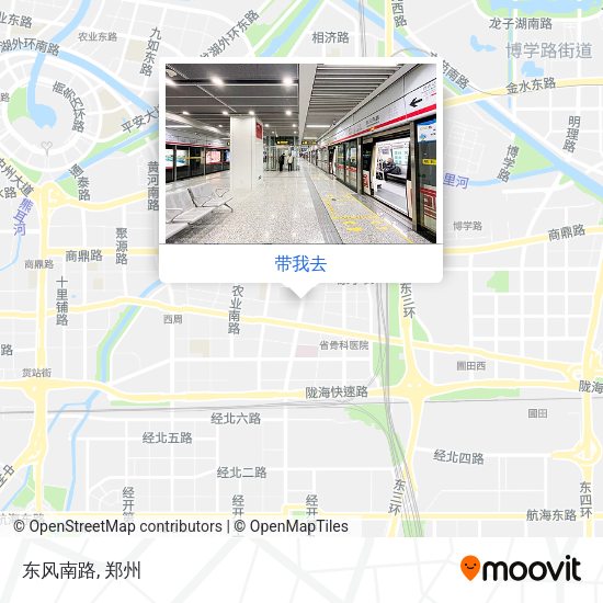东风南路地图