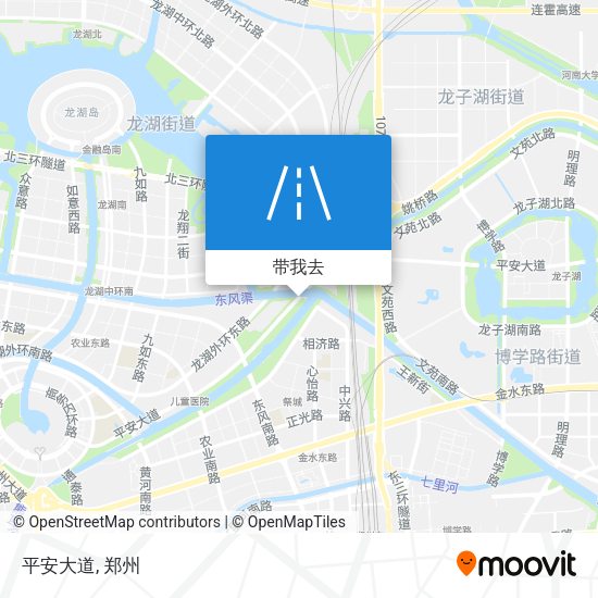 平安大道地图