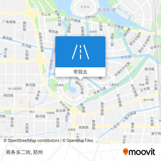 商务东二街地图