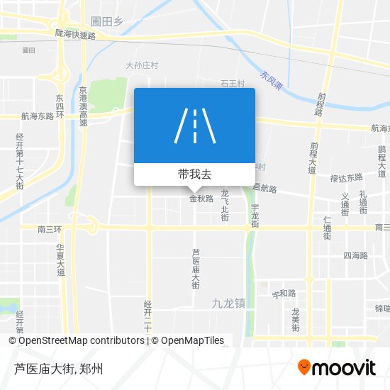 芦医庙大街地图