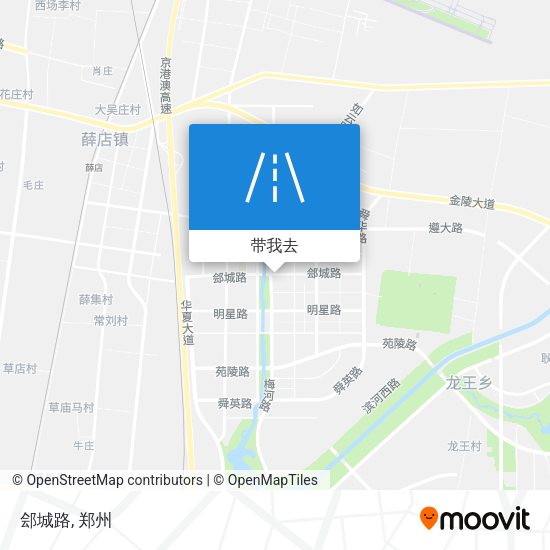 郐城路地图
