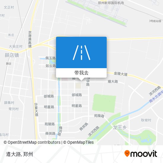 遵大路地图