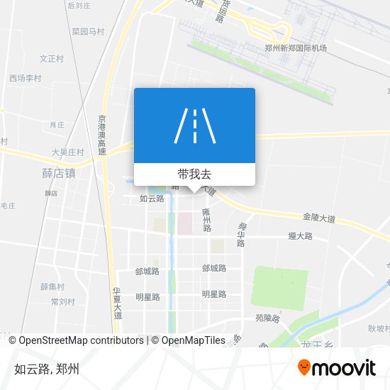 如云路地图