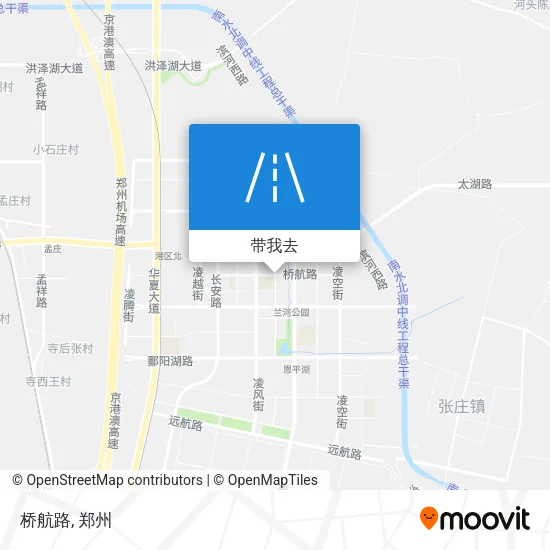 桥航路地图