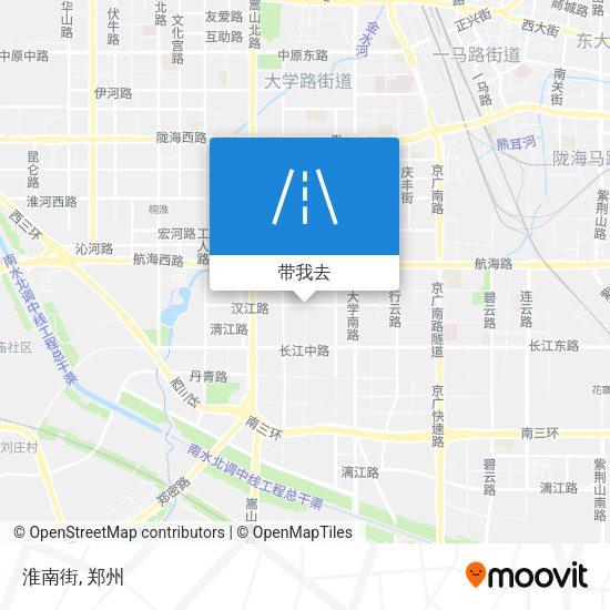淮南街地图