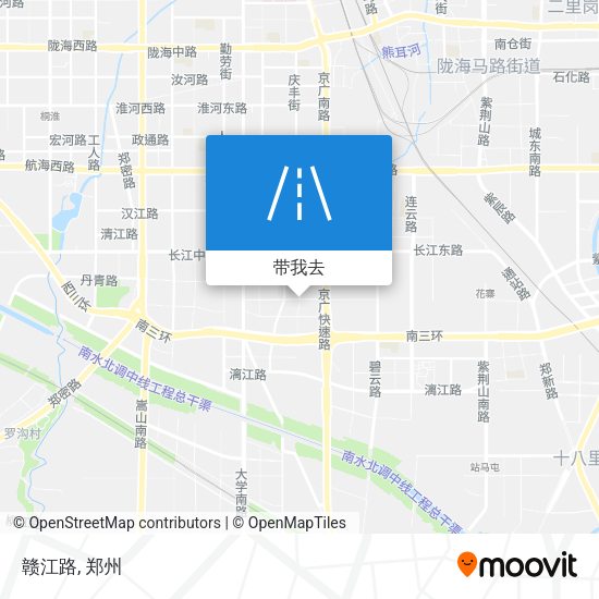 赣江路地图