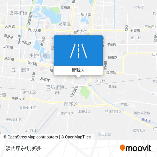 演武厅东街地图