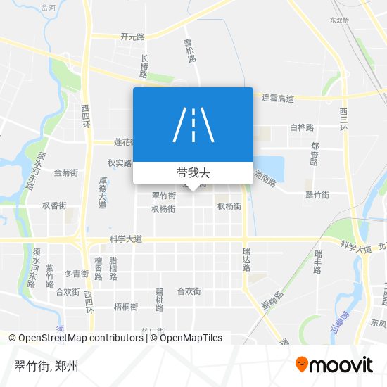 翠竹街地图