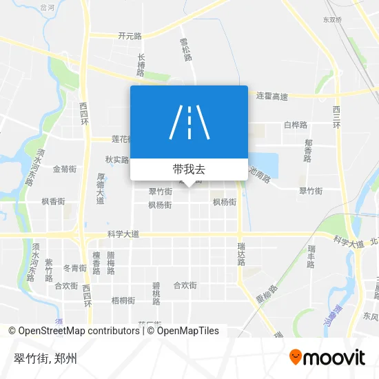 翠竹街地图