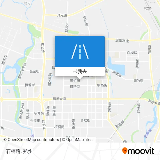 石楠路地图