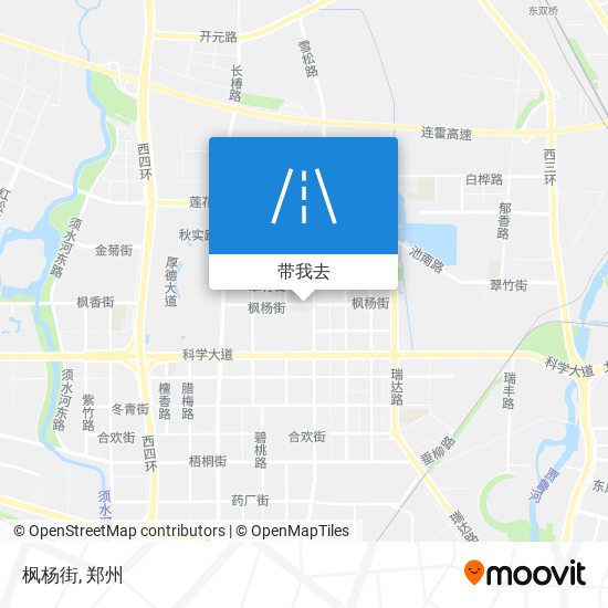 枫杨街地图