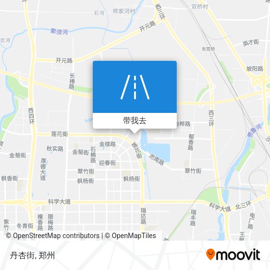 丹杏街地图