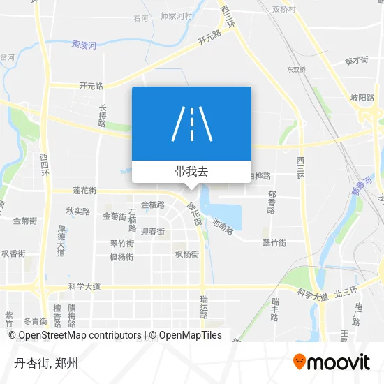 丹杏街地图