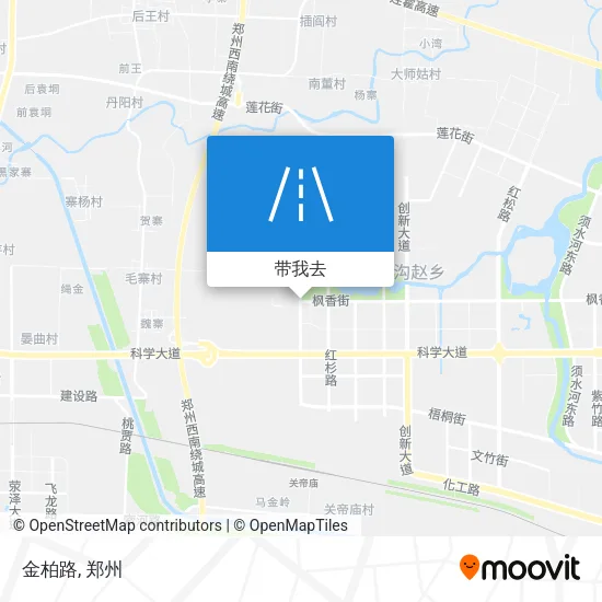 金柏路地图