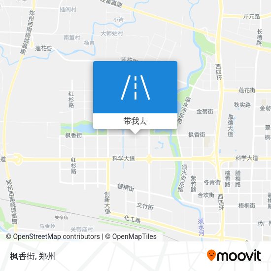 枫香街地图