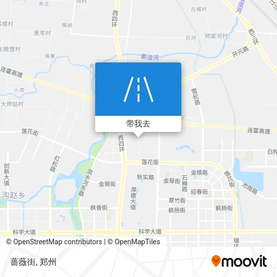 蔷薇街地图