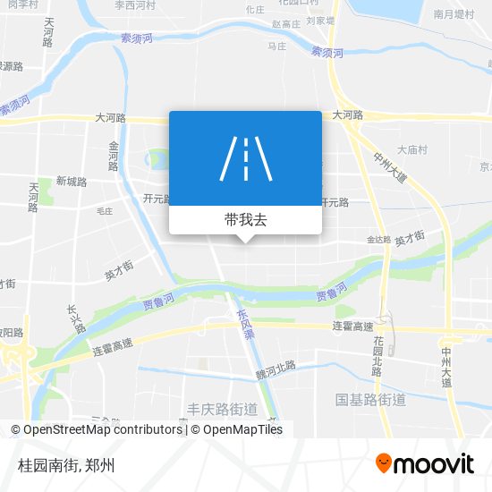 桂园南街地图