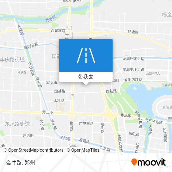 金牛路地图