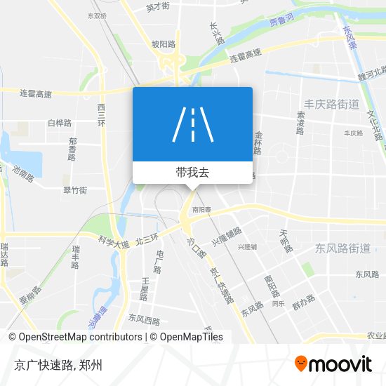 京广快速路地图