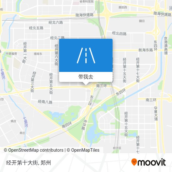 经开第十大街地图