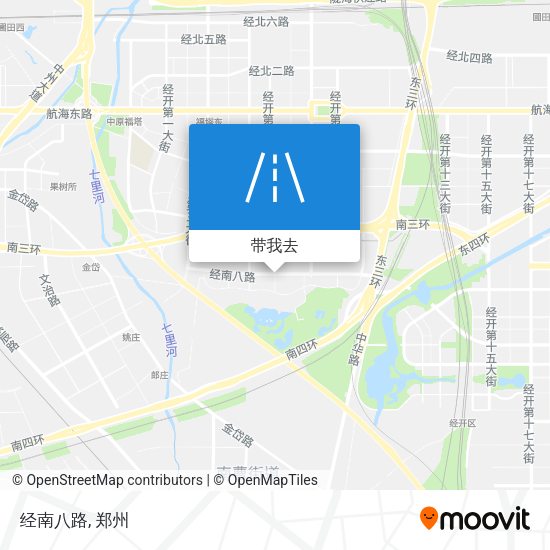 经南八路地图