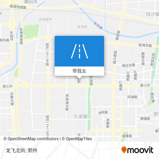 龙飞北街地图