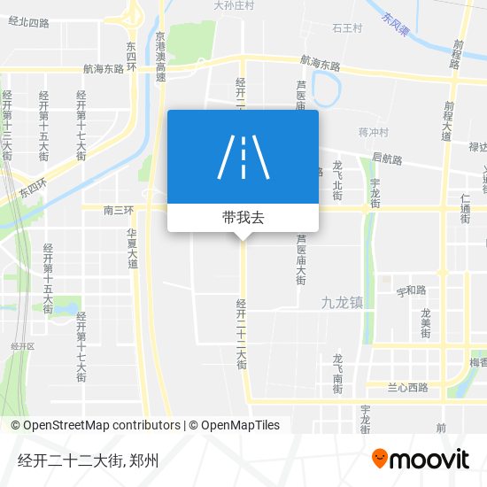 经开二十二大街地图