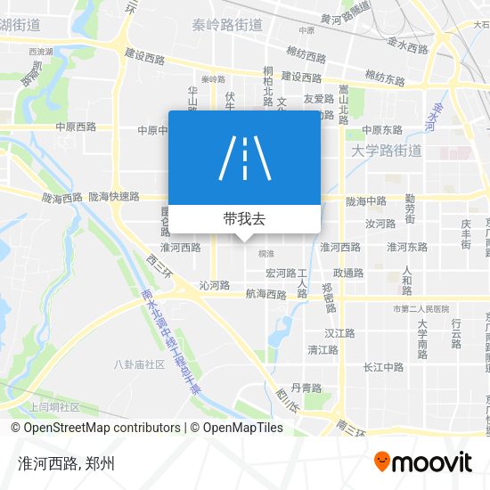 淮河西路地图
