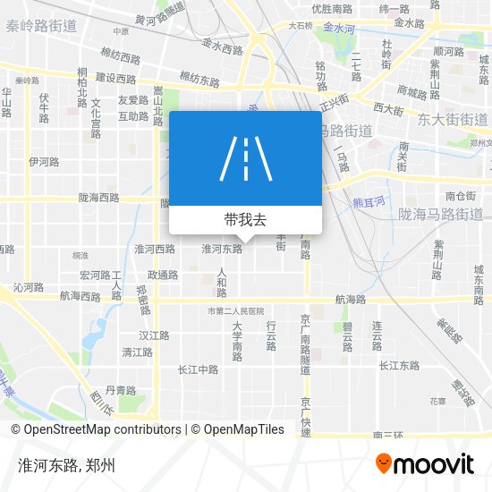 淮河东路地图