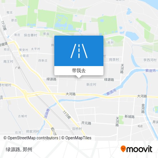 绿源路地图