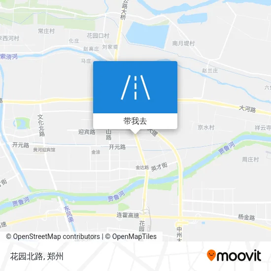 花园北路地图